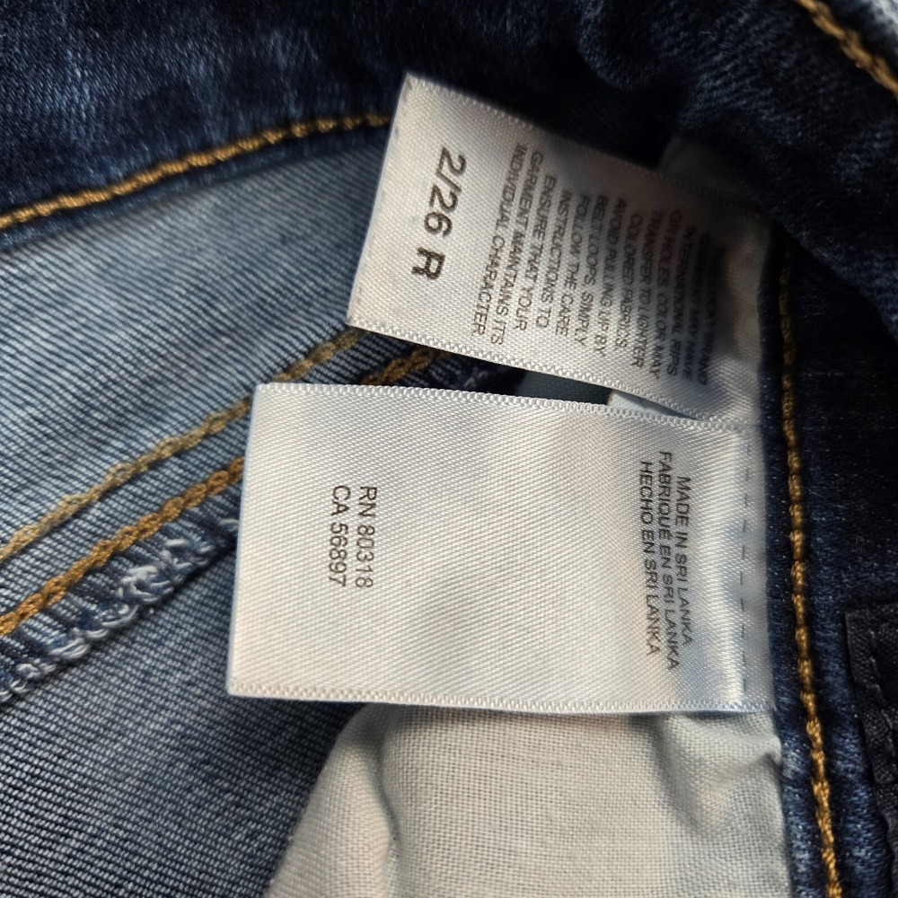 Lucky Brand Womens Jeans‎ Medium Blue Wash Size 2/26 Regular - Picture 5 of 6